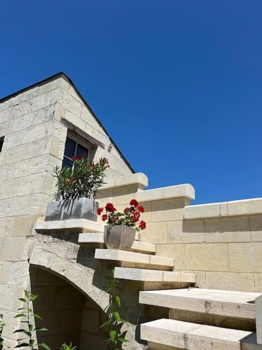 Вилла Le Relais De L'Artiste Turquant Экстерьер фото
